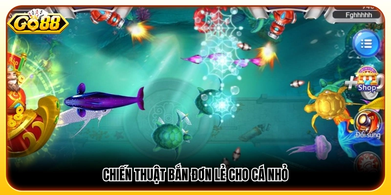 Bí quyết chơi bắn cá sử dụng đạn hợp lý để tiêu diệt cá nhỏ 