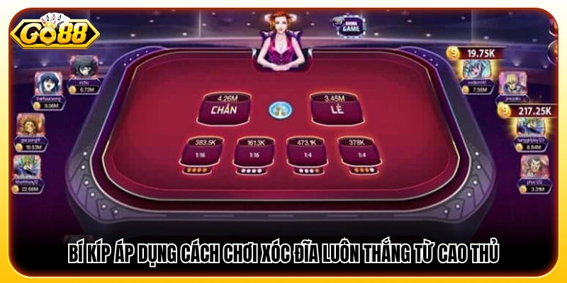 Cách chơi xóc đĩa giúp tăng cơ hội thắng từ cao thủ