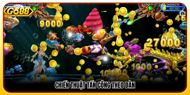 Chiến thuật chơi bắn cá theo đàn cá để tăng hiệu quả 