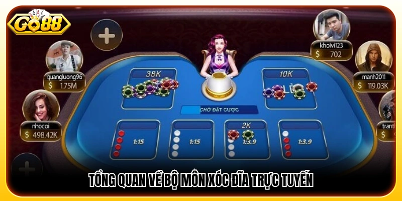 Giới thiệu chung về xóc đĩa trực tuyến 